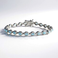 Bracciale in argento con Zircone Ratanakiri