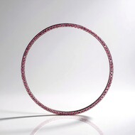 Ciondolo in argento con Rodolite (MONOSONO COLLECTION)