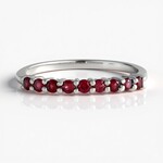 Anello in argento con Spinello Rosso