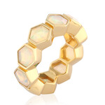 Welo-Opal-Silberring (de Melo Essence)