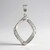 Ciondolo in argento con Diamante