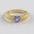 Anello in argento con Tanzanite