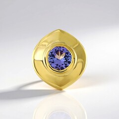 Ciondolo in argento con Tanzanite