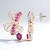 Orecchini in argento con Rubino della Birmania (Gems en Vogue)