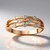Anello in oro con Diamante Rose de France SI1 di Argyle (Annette)