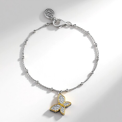 Bracelet en argent et Zircon (Dallas Prince Designs)