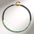 Collana in argento con Spinello Nero
