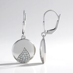 Orecchini in argento con Zircone (SAELOCANA)