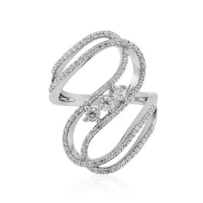 Anello in argento con Zircone