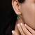 Pendientes en plata con Cuarzo verde esmeralda (MONOSONO COLLECTION)