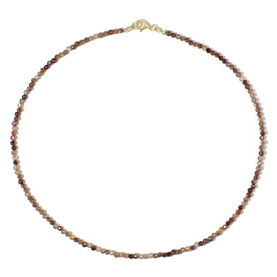 Collier en argent et Zircon Fancy