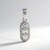 Ciondolo in argento con Danburite