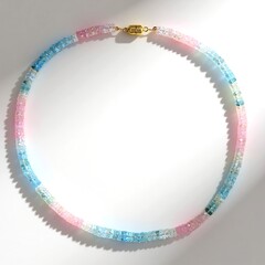 Collana in argento con Acquamarina Brasiliana (Adela Silber)