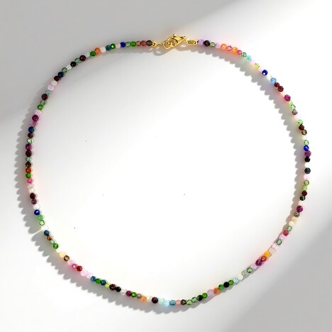 Collana in argento con Kunzite
