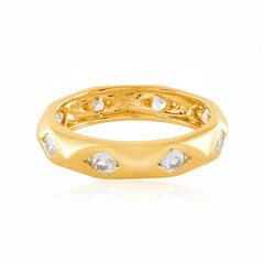 Zilveren ring met zirkonen (de Melo Essence)