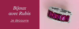 Bijoux avec Rubis