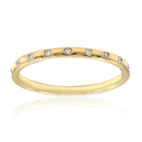 Bague en or et Diamant VS2 (H) (CIRARI)