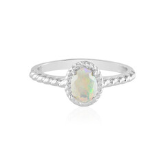 Anello in argento con Opale di Welo