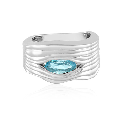 Anillo en plata con Zircón de Ratanak Kirí (de Melo)