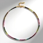 Collana in argento con Tormalina