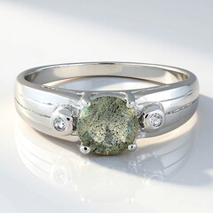 Anello in argento con Spectrolite