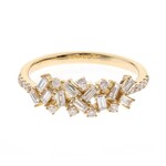 Anello in oro con Diamante SI1 (H) (CIRARI)