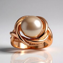 Anello in argento con Perla Ming (TPC)