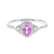 Anillo en oro con Zafiro rosado (CIRARI)