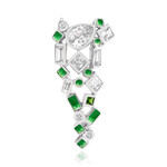 Zirkon-Silberanhänger (SAELOCANA)