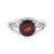 Zilveren ring met een Mozambique granaat