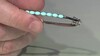 Zilveren ring met een parelmoer (Faszination Türkis)