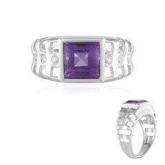 Sibirischer Amethyst-Silberring (de Melo Essence)