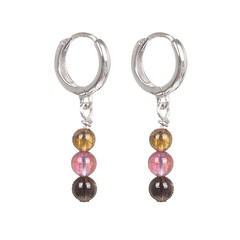 Pendientes en plata con Turmalina