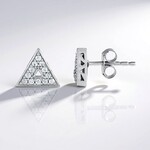 Orecchini in argento con Zircone