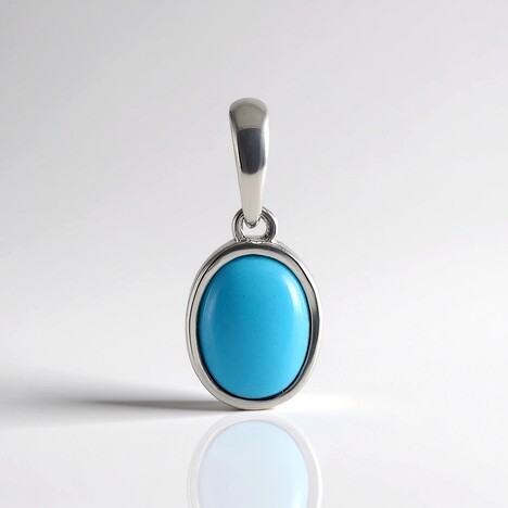 Ciondolo in argento con Turchese Sleeping Beauty