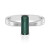 Bague en or et Tourmaline verte de Benedito (Adela Gold)