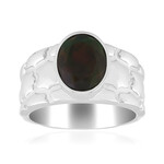 Mezezo-Opal-Silberring (SAELOCANA)