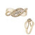 Gouden ring met een I2 Bruine Diamant (SUHANA)