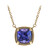 Collana in oro con Tanzanite AAA (CIRARI)