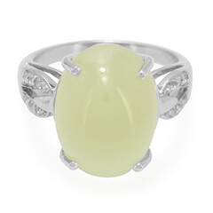 Bague en argent et Aragonite de Capillitas