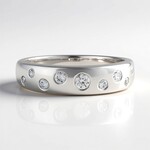 Anello in argento con Zircone