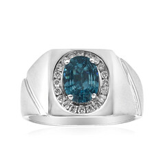 Gouden ring met een Ratanakiri zirkoon (CIRARI)