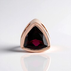 Ciondolo in argento con Rodolite Lampone (MONOSONO COLLECTION)