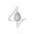 Australian Opal Silver Ring