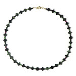 Collana in argento con Rubino Zoisite