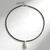 Collana in argento con Perla d'Acqua Dolce Bianca