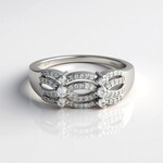 Anello in argento con Zircone