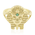 Sambia-Smaragd-Silberring