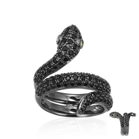 Anello in argento con Peridoto