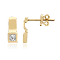 Gouden oorbellen met VVS1 Diamanten (G)